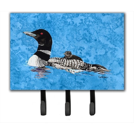 Carolines Treasures 6 x 9 in. Momma and Baby Loon Leash or Key Holder 8718TH68